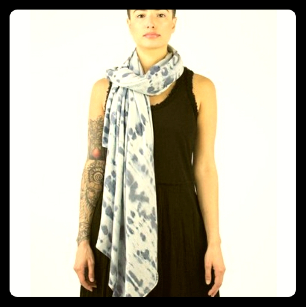 Raquel Allegra convertible tye dye scarf